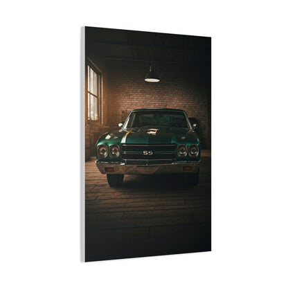 Chevrolet El Camino SS Classic Workshop Wall Art & Canvas Prints