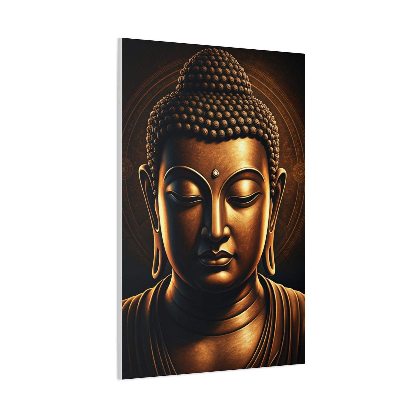 Radiant Halo Buddha Wall Art & Canvas Prints