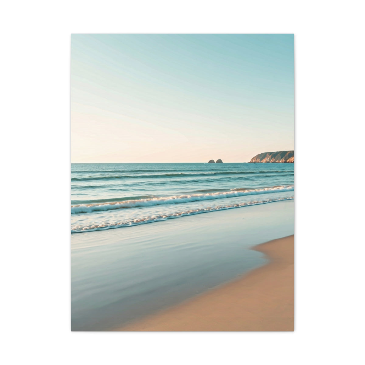 Serene Shoreline Escape Wall Art & Canvas Prints