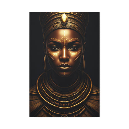 Sacred Queen of Gold Wall Art & Canvas Prints
