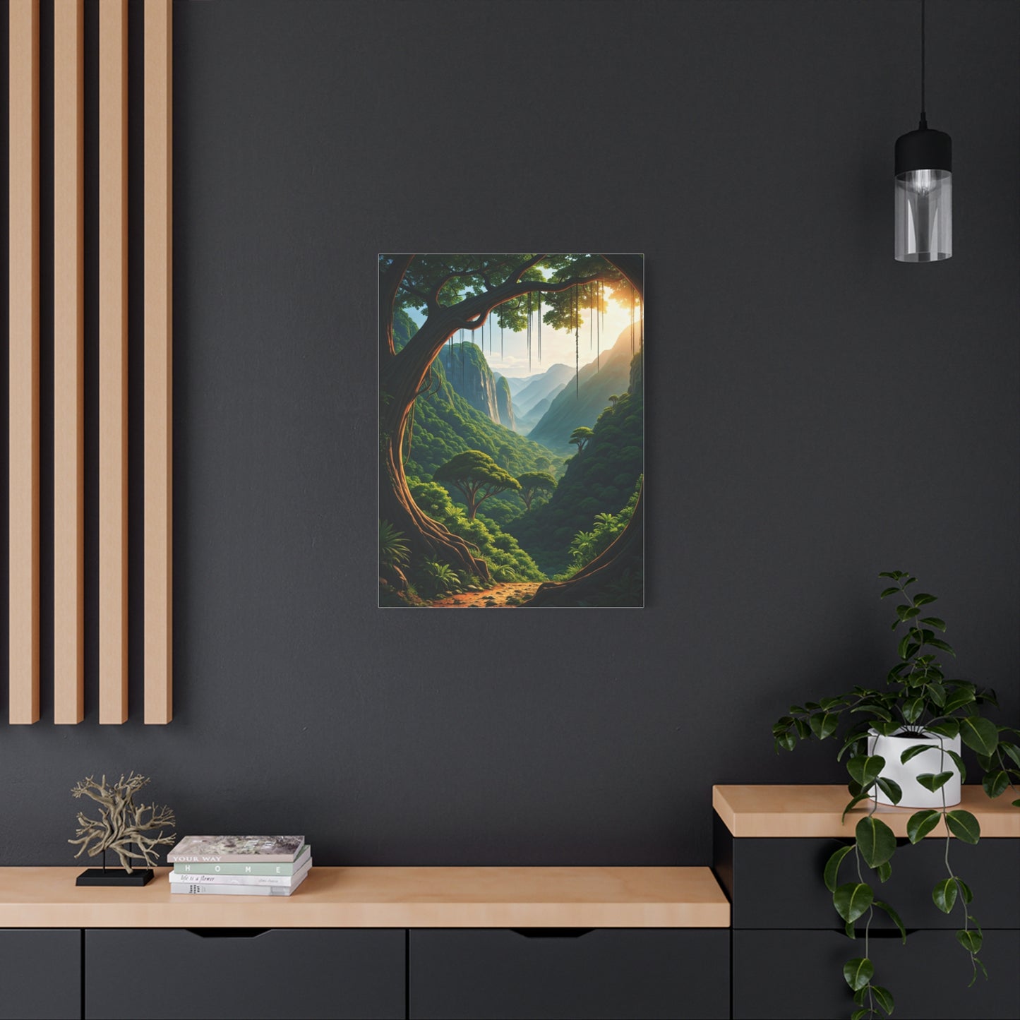 Enchanted Jungle Valley Escape Wall Art & Canvas Prints