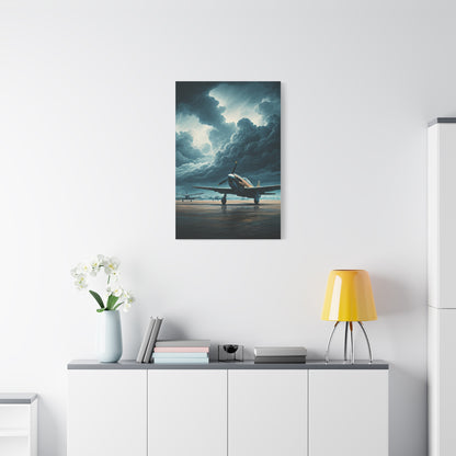 Stormfront Runway Departure Wall Art & Canvas Prints