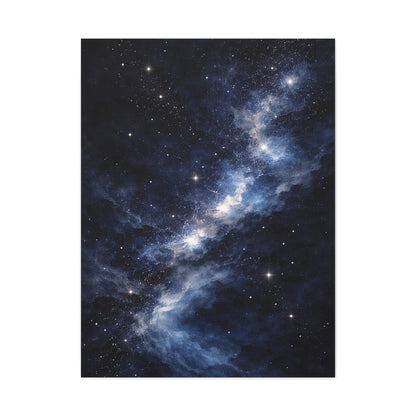 Celestial Nebula Drift Wall Art & Canvas Print