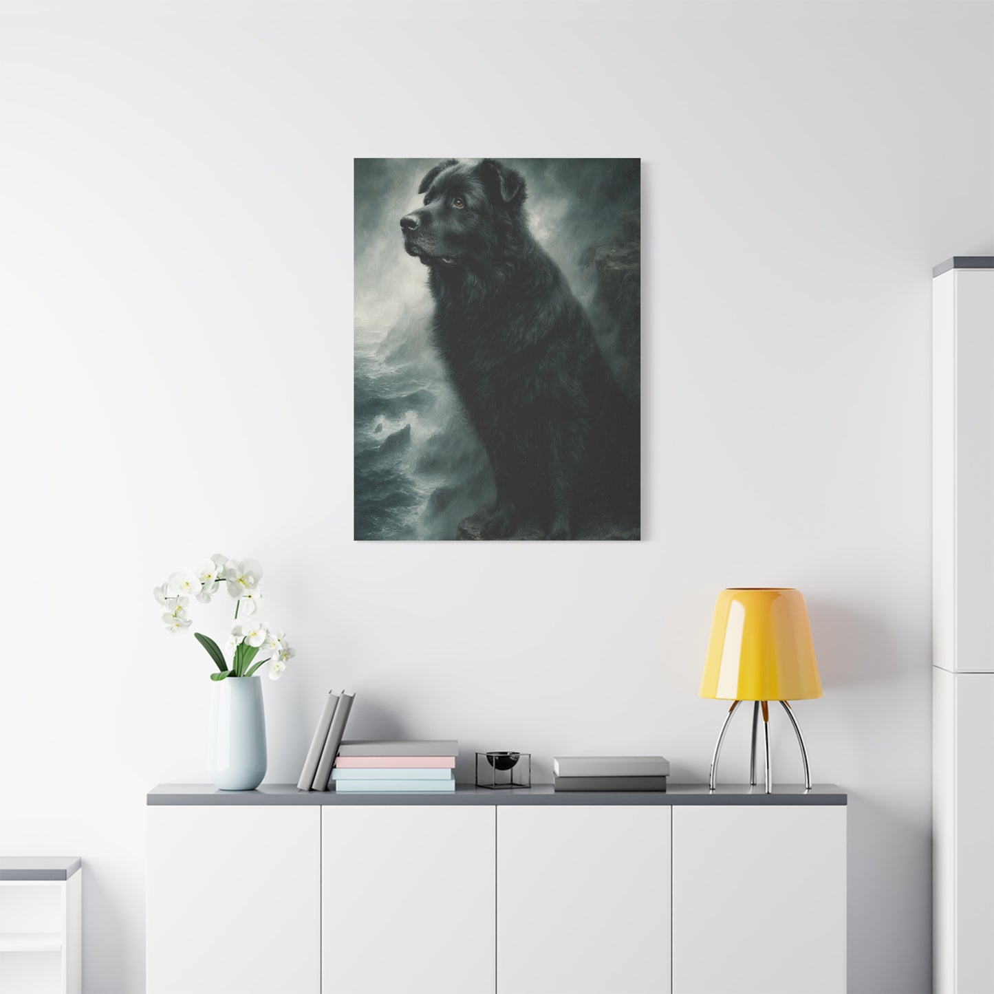 Newfoundland Storm Coast Guardian Wall Art & Canvas Print