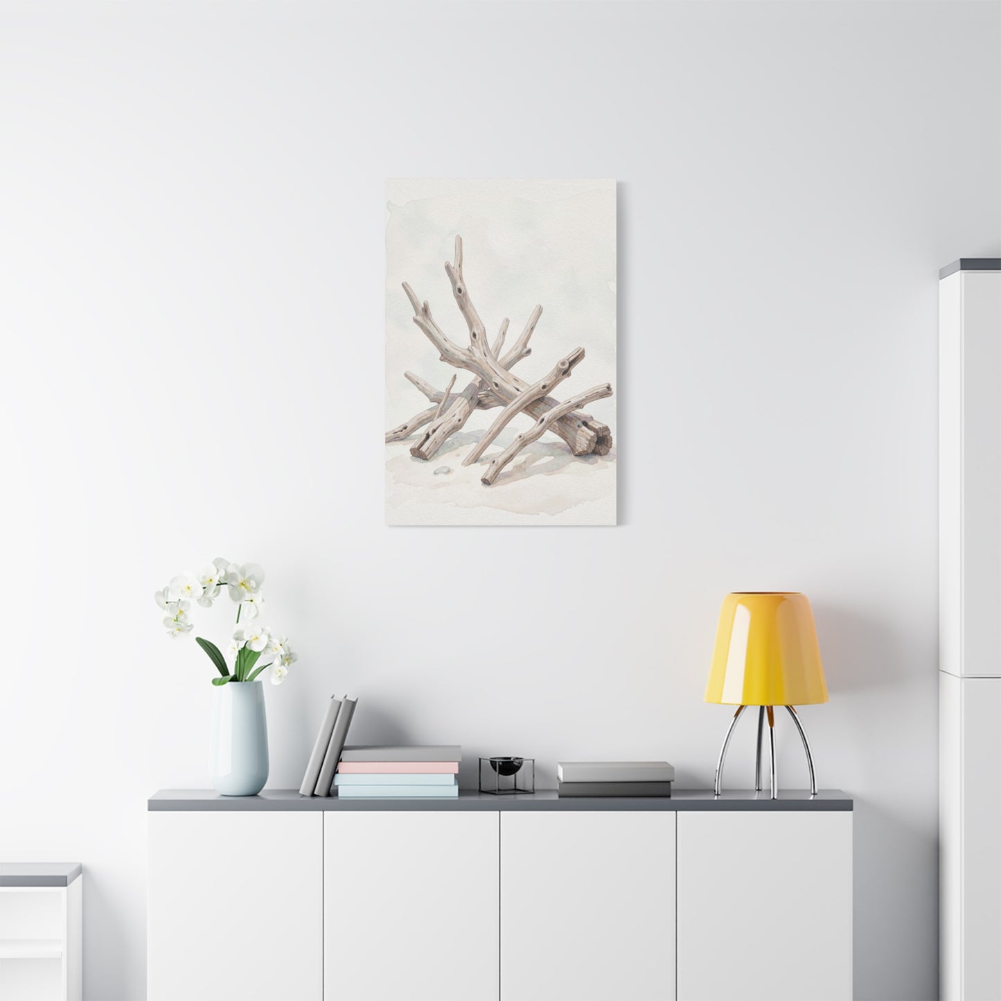 Weathered Driftwood Sculpture Wall Art & Canvas Prints