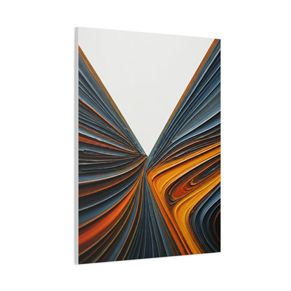 Converging Pathways Abstract Wall Art & Canvas Prints