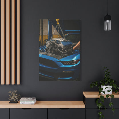 Ford Mustang Shelby GT350 Performance Build Workshop Wall Art & Canvas Prints
