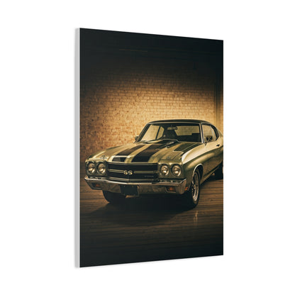 Chevrolet Chevelle SS Classic Americana Wall Art & Canvas Prints