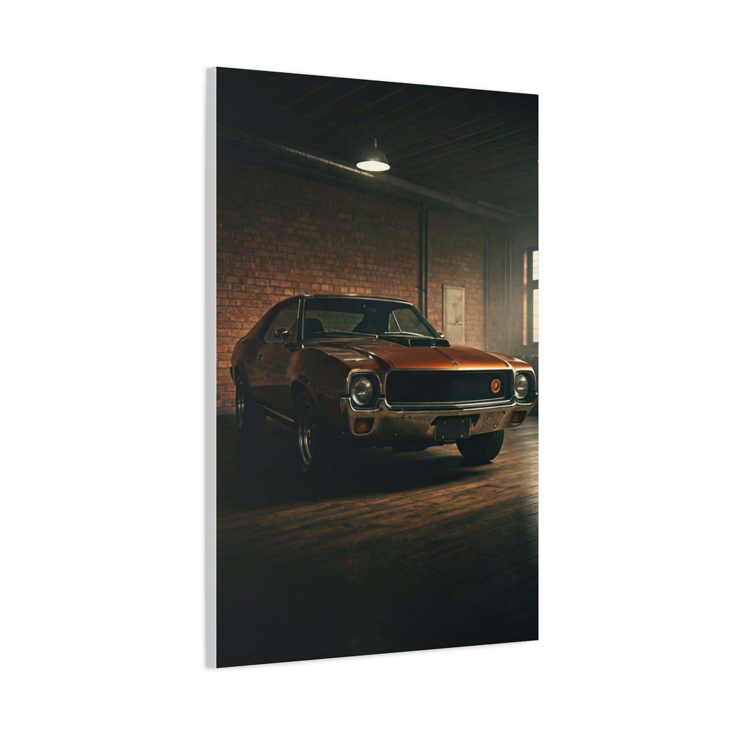 AMC Javelin Classic Americana Garage Wall Art & Canvas Prints