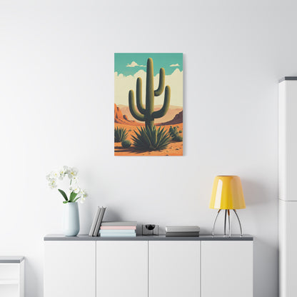 Southwest Saguaro Desert Landscape Wall Art & Canvas Prints