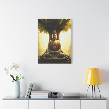 Bodhi Tree Enlightenment Buddha Wall Art & Canvas Prints