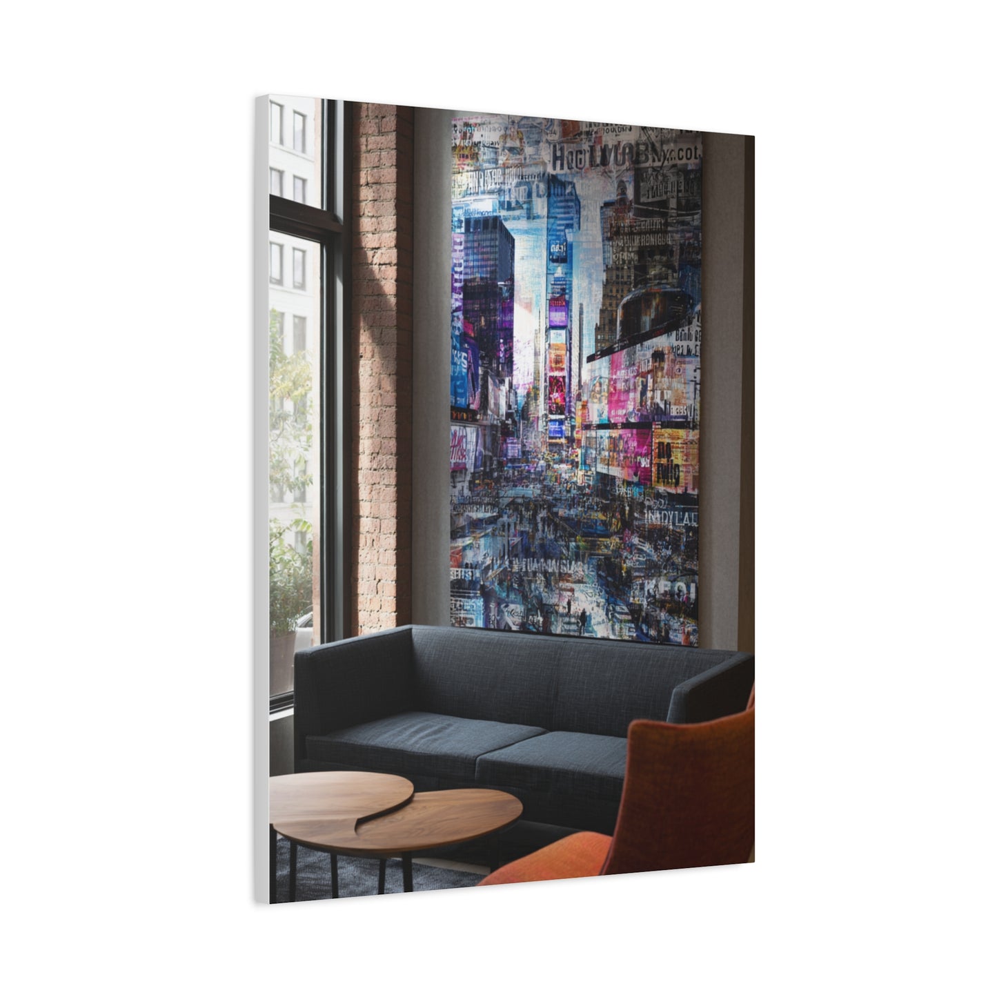 City And Culture Collage Artwork Wall Art & Canvas Print