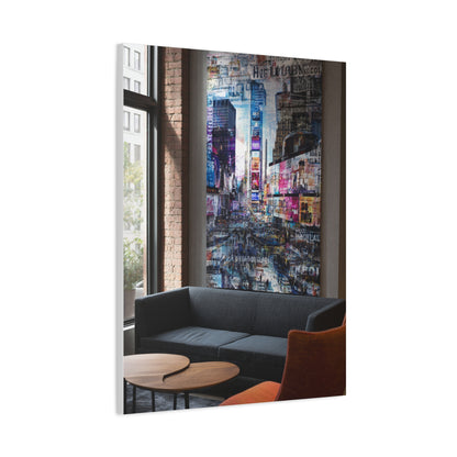 City And Culture Collage Artwork Wall Art & Canvas Print