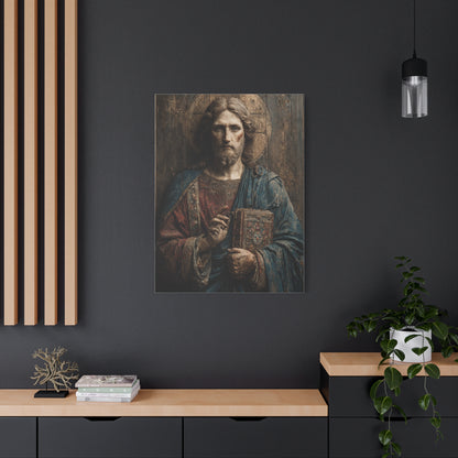 Sacred Icon of Christ Eternal Presence Wall Art & Canvas Print