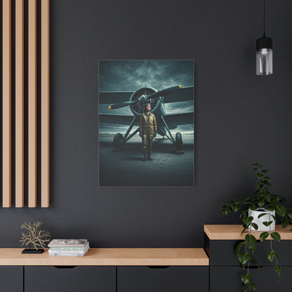 Pilot and Propeller Legacy Wall Art & Canvas Prints