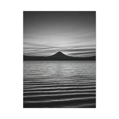 Serene Horizon Mountain Reflection Wall Art & Canvas Prints