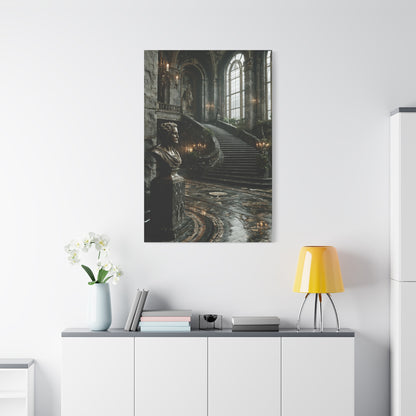 Grand Italian Staircase Interior Wall Art & Canvas Print