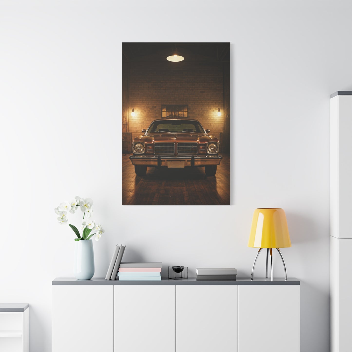 Dodge Aspen R/T Barn Garage Atmosphere Wall Art & Canvas Prints