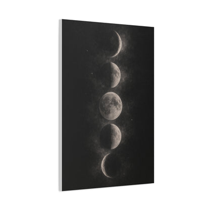 Moon Phase Minimal Celestial Wall Art & Canvas Print