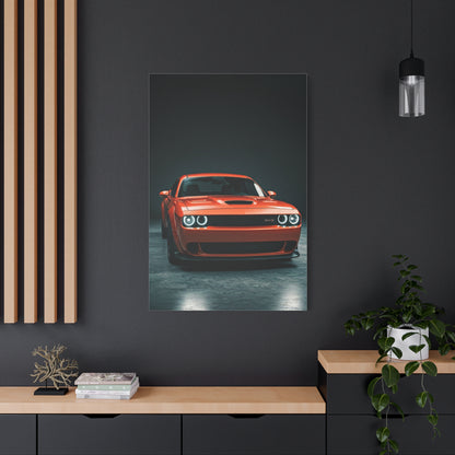 Dodge Challenger Hellcat Performance Wall Art & Canvas Prints