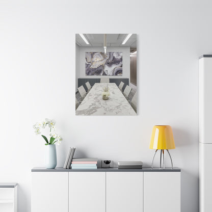 Mineral Stone Inspired Law Office Conference Wall Art & Canvas Print