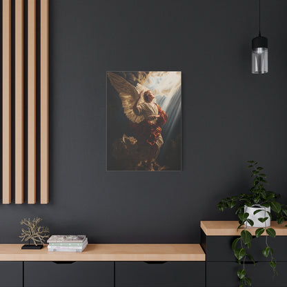 Michelangelo-inspired Angel Wall Art & Canvas Print