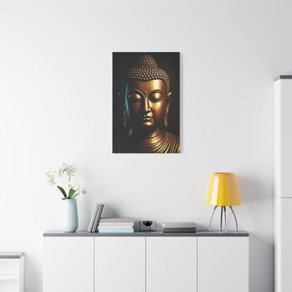 Midnight Glow Buddha Meditation Wall Art & Canvas Prints