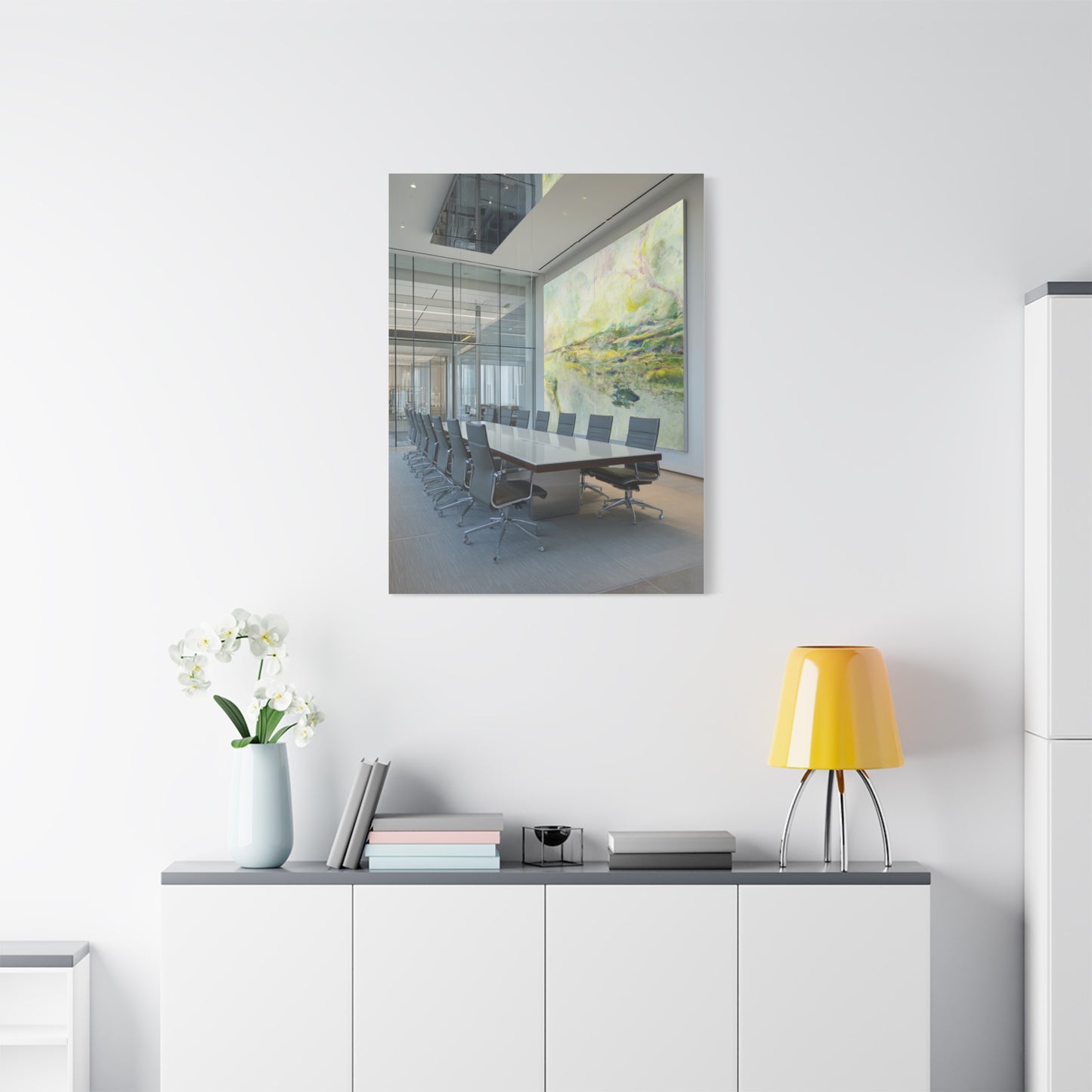Luminous Translucent Pastel Artwork Wall Art & Canvas Print