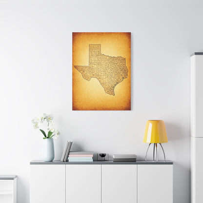 Old Explorer Manuscript Map Wall Art & Canvas Prints