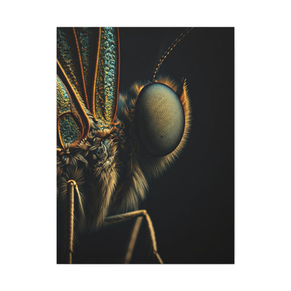 Butterfly Micro Detail Scientific Portrait Wall Art & Canvas Prints