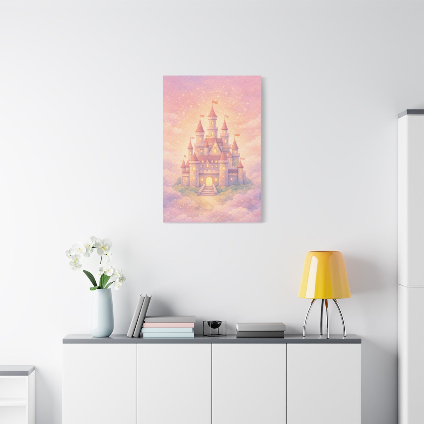 Fairytale Castle Dreamscape Wall Art & Canvas Print