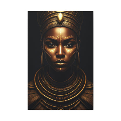 Sacred Queen of Gold Wall Art & Canvas Prints