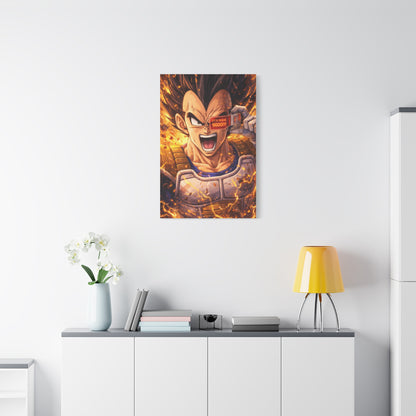 Vegeta Super Saiyan It's Over 9000 Wall Art & Canvas Print