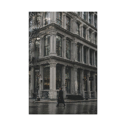 SoHo Cast Iron Corner Study Wall Art & Canvas Print