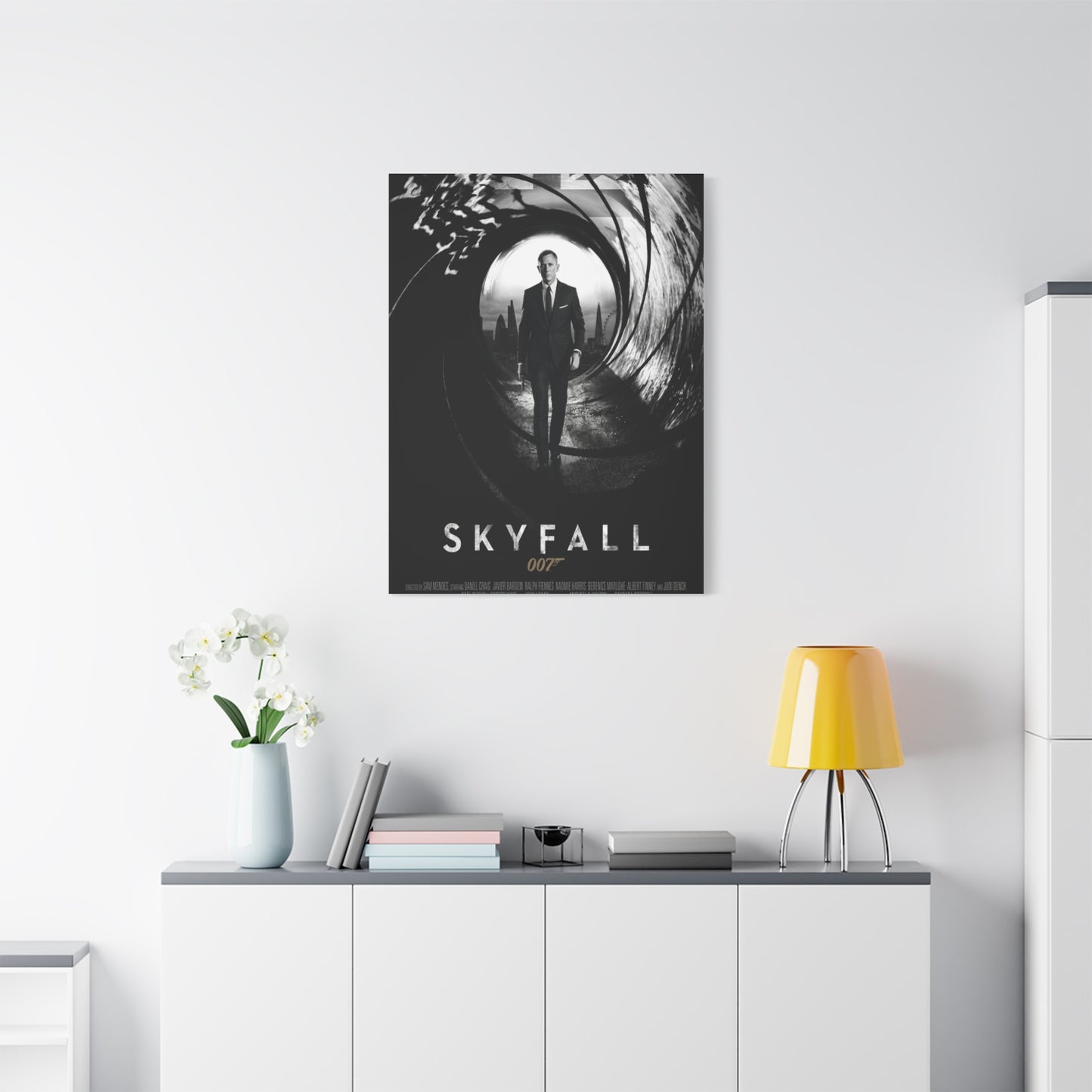 Skyfall Movie Poster Wall Art & Canvas Print