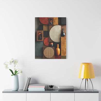 Modernist Still Life Geometry Wall Art & Canvas Print