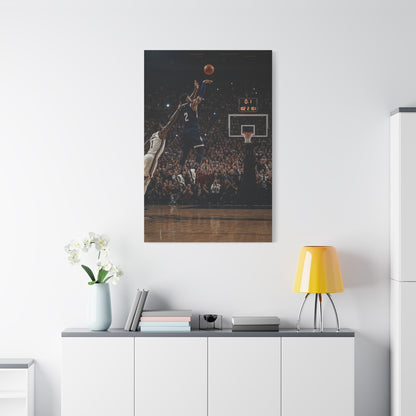 Final Second Game Winner Basketball Sports Wall Art & Canvas Print