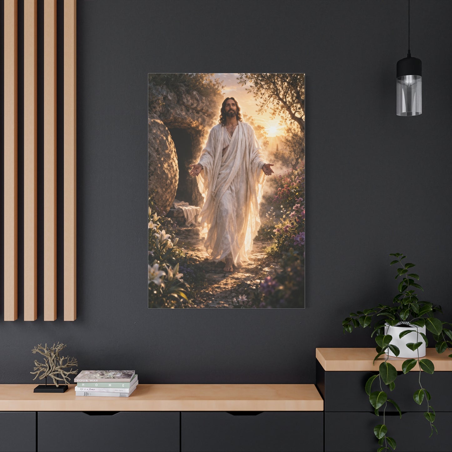 Resurrection of Christ Dawn Glory Wall Art & Canvas Print