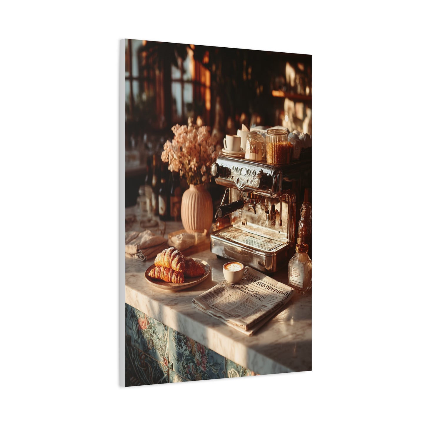 Italian Espresso Bar Morning Ritual Wall Art & Canvas Print