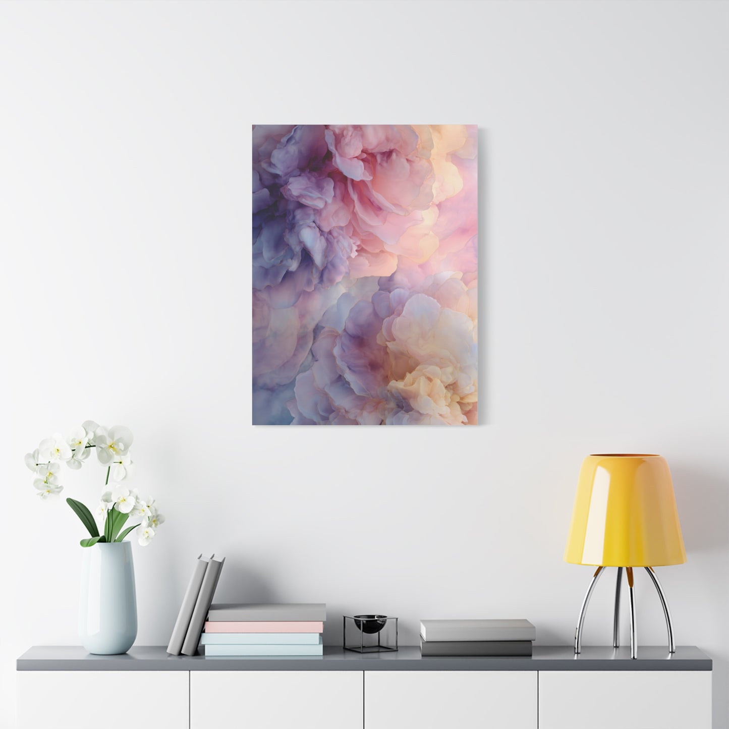 Soft Organic Floral Abstract Wall Art & Canvas Print