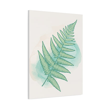 Soft Fern Botanical Study Wall Art & Canvas Prints