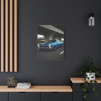 1965 Pontiac GTO Elevated Bypass Pursuit Wall Art & Canvas Prints