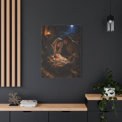 Nativity of Christ Holy Night Wall Art & Canvas Print