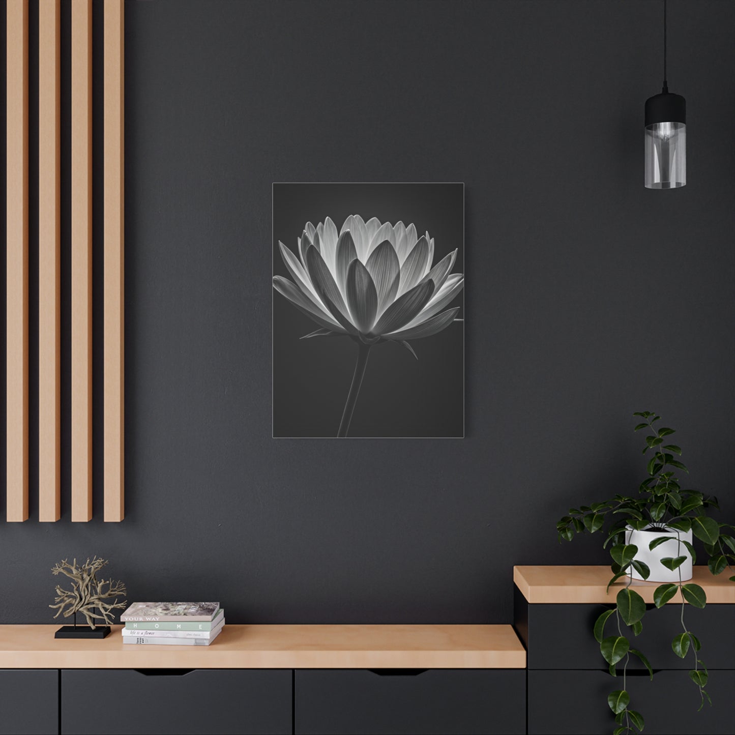 Dramatic Hibiscus Petal Study Wall Art & Canvas Prints