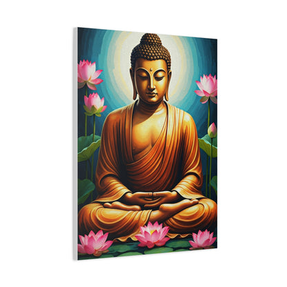 Lotus Meditation Buddha Artwork Wall Art & Canvas Prints