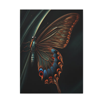 Copper Swallowtail Butterfly with Jewel Wing Patterns Wall Art & Canvas Prints