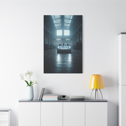 Porsche 718 Cayman Workshop Precision Wall Art & Canvas Prints