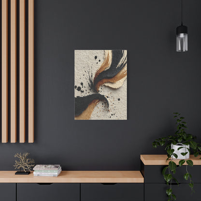 Abstract Ink Flow Composition Wall Art & Canvas Print