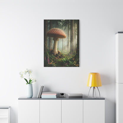 Enchanted Giant Amanita Forest Wall Art & Canvas Print