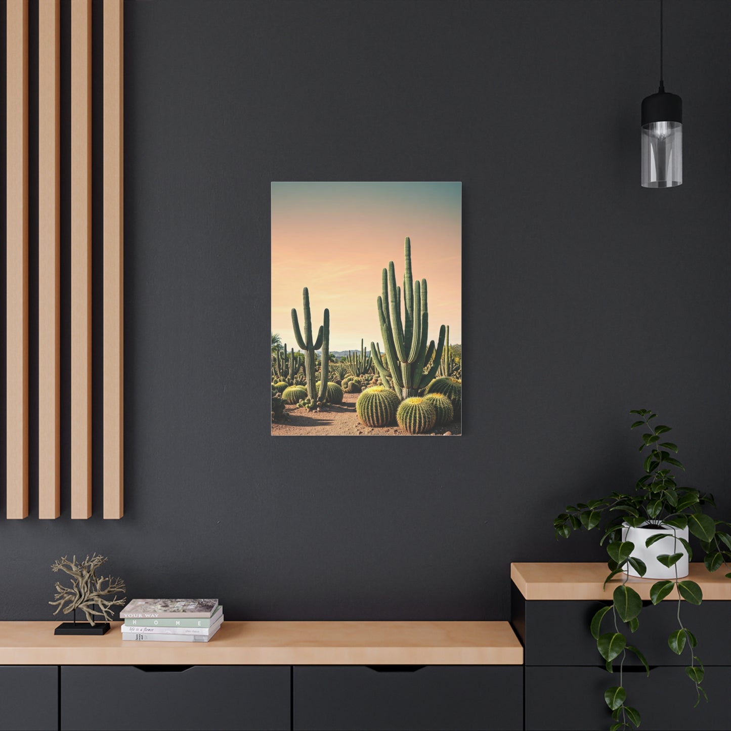 Sonoran Desert Cactus Garden Wall Art & Canvas Prints
